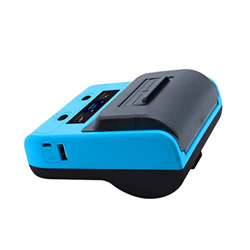 MJWDP Portátil Todo en una Impresora térmica inalámbrica 3 Pulgadas de 80 mm de Ancho de Papel for Estampado de Etiquetas de envío USB BT NFC Conexión en oferta