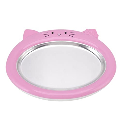 PENO MáQuina de Yogur Frito, Heladera para niñOs con Capacidad de 150ml para la Limpieza Directa de la Cocina Rosa