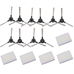 Fionana Herramientas de Limpieza Accesorios de Piezas 15 Piezas/Lote Robot Robot Pinceles de Aspirador Cepillo Lateral Ajustado para MIDEA VCR15 Apto  precio