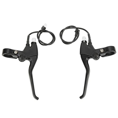 Betued Palancas de Freno de Bicicleta, palancas de Freno eléctricas Negras Piezas de Freno de Bicicleta eléctrica para Motor TSDZ-2
