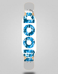 Lab Skateboard Longboard Deck 46x10 Icon White Blue precio