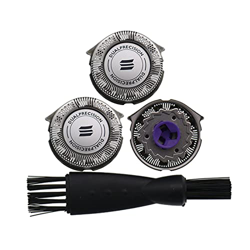 ALMVIS 3pcs Shaver Razor de colocación Cuchillas Jefes Aptos for la Norelco HQ8 PT870 AT890 HQ7760 HQ8875 HQ7320 HQ7890 HQ8445 HQ8825 Apto for Philips características