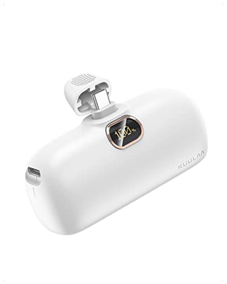 Mini Power Bank 5000mAh Carga Rapida 20W Cargador Portátil Movil Batería Externa USB C Powerbank Compacto Compatible con Xiaomi Samsung Vivo Oneplus