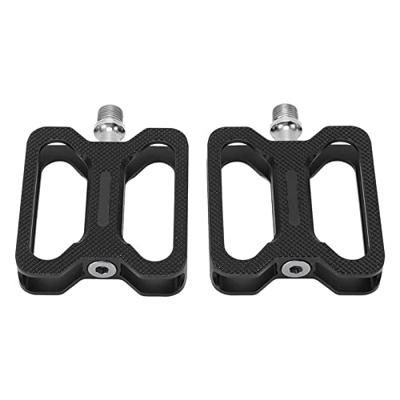 LBEC Plataforma de Bicicleta Pedal Plano Resistencia a la corrosión Aleación de Aluminio Partículas elevadas Pedal de Bicicleta de montaña para conduc