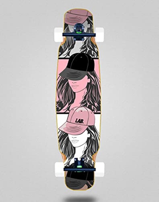 Lab Skate Skateboard Longboard Complete Mix Bamboo 46x9 Tom Boy
