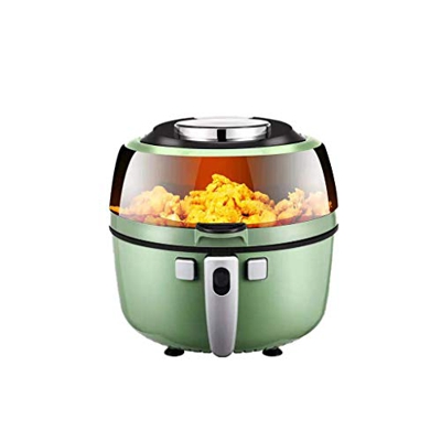 RHANA Freidora de Aire eléctrica, Horno de freidora de Aire Caliente Digital Cocina sin Aceite para Asar, Pantalla táctil Digital, Antiadherente Inter