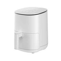 Freidora de aire inteligente automática, freidora de aire caliente Controlador de temperatura de 1400 W y temporizador Pantalla táctil Sin aceite Coci en oferta