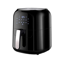 RHANA Freidora de Aire Multifuncional, 6 litros, Gran Capacidad, 1400 vatios, Pantalla táctil LCD, Control de Temperatura y Temporizador, fácil de Lim precio
