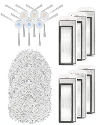 Adjuntos De Kit De Limpieza del Hogar, Kit De Accesorios De Barredora para La Aspiradora De Barredora Narwal T10, Cepillo Principal