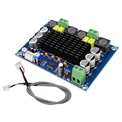 HJLIKE Placa De Amplificador De Potencia De Audio Digital De Alta Potencia Estéreo De Doble Canal XH-M543