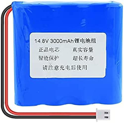 14.8v 3000mah 18650 Lithiumbatterijpak, Oplaadbaar Met XH 2.54mm 2-Pins Connectorstekkers Voor LED-lampzaklamp en oferta