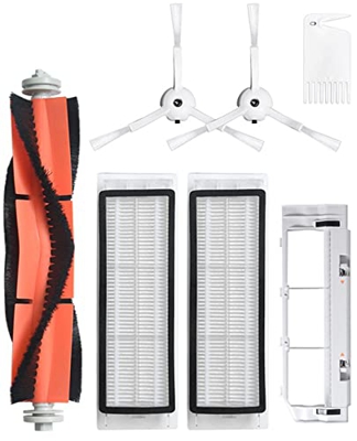 HJLIKE Adjuntos De Kit De Limpieza Domésticos, Kit De Accesorios De Barredora para Xiao Mi S50 T4 T6 T7 Sweeper Aspuumer, Cepillo Principal
