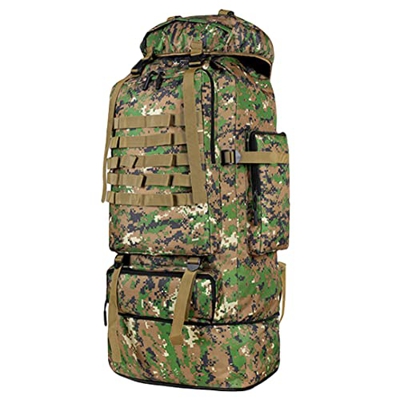 MISWAN Mochila Militar Impermeable 100L,Mochila Tactica Gran Capacidad Mochila Montaña Mochilas De Marcha Bolsa de Emergencia para Montañismo, Senderi