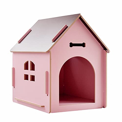 WSYKC Caseta De Interior para Perros, Caseta De Madera para Perros Pequeños Y Medianos -J01