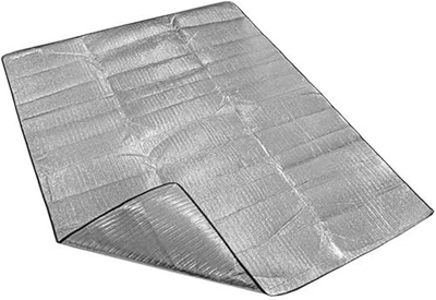 xinlinlin Colchoneta de Camping de Papel de Aluminio Impermeable de 200x200cm, colchoneta Plegable for Dormir, Picnic, Playa, colchón for Exteriores