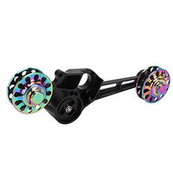 OLIMY Tensor de Cadena de polea Trasera, Tensor de Cadena de Bicicleta Resistente al Desgaste Ligero de Alta dureza 10T for Bicicleta Plegable (Color  en oferta