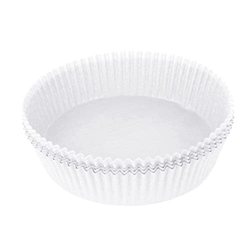 50 unids freidora de aire forro de papel antiadherente Mat pergamino pulpa de madera vaporizador redondo 16 cm cocina Pan Pad papel desechable características