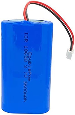 3.7v 3600mah 5200mah 18650 Lithiumbatterijpak, Oplaadbaar Met XH-2P-stekker Voor Megafoonluidsprekerbeschermingsbord 3600mAh,3600mAh