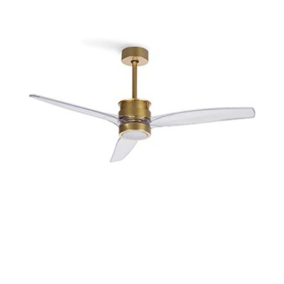 CREATE / WINDLIGHT HELM DC / Ventilador de techo Oro /6 Velocidades, Programable, dos alturas,40w,con Luz