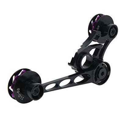 OLIMY Tensor de Cadena de Bicicleta Plegable, estabilizador de Cadena de Bicicleta de aleación de Aluminio Tensor de Cadenas de Cambio Trasero de 2/3/