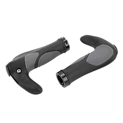 OLIMY 1 par de manillares de Bicicleta Antideslizantes ergonómicos TPR empuñaduras de Bicicleta aptas for Bicicleta de montaña, Bicicleta Flotante BMX precio