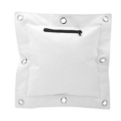 Jerliflyer Wing Chun Wall Target, Canvas Metal Bukle Punch Bolsa de Arena vacía Target Relax Tools Boxing Sand Bag con Cremallera para Estudiantes, ni precio