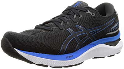 Asics Gel-Cumulus 24, Running Shoe Hombre, Graphite Grey/Electric Blue, 43.5 EU