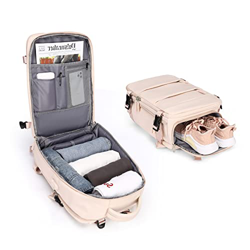 Mochilas para mujer para aviones, mochila de viaje, tamaño de cabina 40x20x25, Mochila de senderismo Mochila impermeable para hombres Mochila informal características