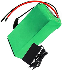 stdpcxz 6S2P 24V 7Ah 500W Batería De Alta Potencia 7000Mah 18650 Paquete De Batería De Litio Ebike Bicicleta Eléctrica con Cargador + BMS 24V 7Ah,XT60 en oferta