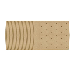 SHAPOKY Freidora de aire forrada con pergamino, 100 piezas perforadas cuadradas para freidora de aire Ninja Foodi Grill 5 en 1 AG301 en oferta