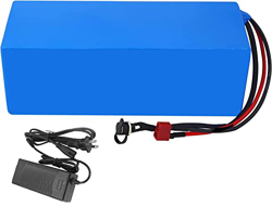 stdpcxz 36V 8AH Batería De Bicicleta Eléctrica, Batería De Litio con Cargador Ebike Batería, para Motor De 500W 450W 350W 250W 200W, 8000Mah 36V 8Ah,T precio