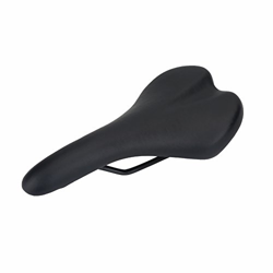 1 sillín de bicicleta, cojín de asiento de bicicleta de 10,6x5,1x2,0 pulgadas, sillín de bicicleta de cuero PU, asiento de bicicleta cómodo, cojín de  precio