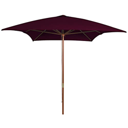 Sombrilla de jardín con palo, Chenshu Parasol Terraza, Sombrilla Terraza Exterior, Sombrilla Playa, Parasol Exterior, Sombrilla De Patio, de madera ro en oferta