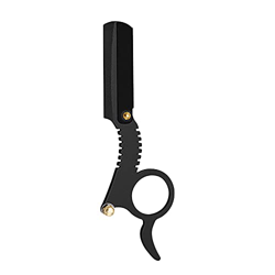 Anillo plegable de inoxidable, soporte para cuchillos, afeitadora de peluquería, herramienta de reparación Facial Máquina De Cortar Pelo Recargable características
