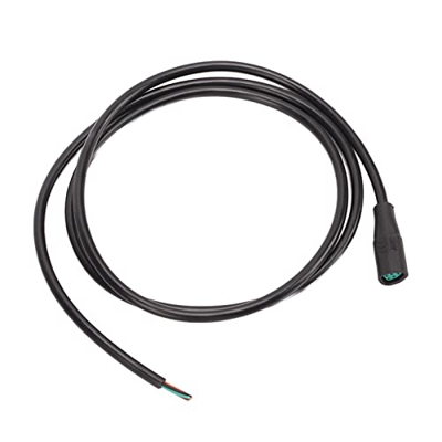Qinlorgo Cable de SeñAl de Bicicleta Hembra de 5 Pines, Cable de Bicicleta eléCtrica de 5 Pines FáCil de Usar para ModificacióN de Bicicletas