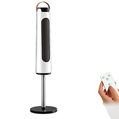 KANNORE Calentador de Ventilador Ahorro de energía Calentador y Enfriador de Ventilador de Torre silencioso sin aspas 2000w Ventilador de circulación 