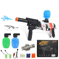 GELFLY Bola de Gel Blaster con Gafas y Cuentas de Agua 15000, Pistola de Gel eléctrica para Actividades al Aire Libre, Juegos de Disparo, Juguete para en oferta