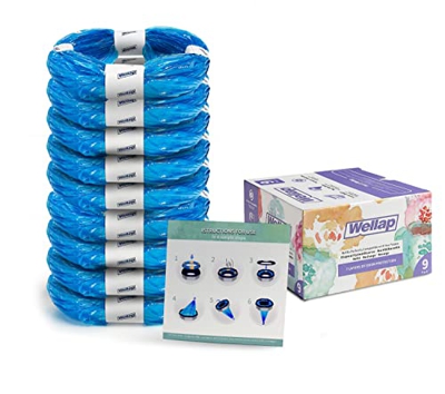 9 Recarga compatible con Tomme Tippe Tec, Twist & Click, 9 recambios