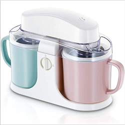 MGUOTP Heladera eléctrica, máquina de postres de Frutas congeladas, Apta for máquinas de Cocina, de Doble Pared, máx.Máquina for Hacer Helados 1L precio