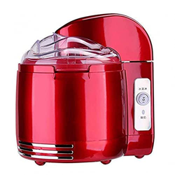 MGUOTP Máquina De 1,5 litros Y Yogurt Helado, Máquina for Hacer Rollos De Helado, con Programa De Batidora Extraíble, Rosa (Color : Red) características