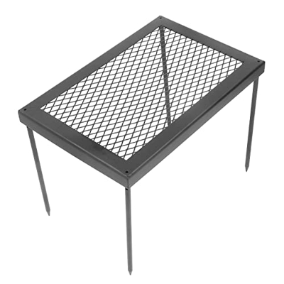 Gaeirt Parrilla Plegable para Exteriores, Red No Tóxica, Fácil de Llevar, Multiusos, Cuadrilátero, Parrilla para Exteriores, Mesa de Rejilla para Barb
