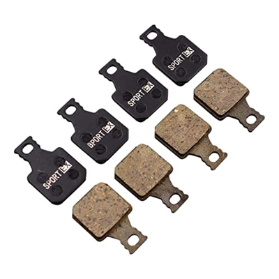Giilayky 4 Pares de Pastillas de Freno de de Bicicleta de Resina para MT5 MT7 Caliper, Sport