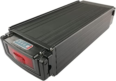 GZYHDC Batería de Bicicleta eléctrica de Rejilla Trasera 52v/48v 15ah 17.5AH batería de Litio para Motor de Bicicleta de 1000W 750W 500W 350W con Carg