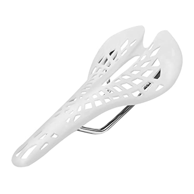 Dedbol Asiento de Bicicleta Cojín Araña Fibra de Carbono PU Transpirable Accesorios de Ciclismo Suave Asientos de Bicicleta de montaña y Carretera