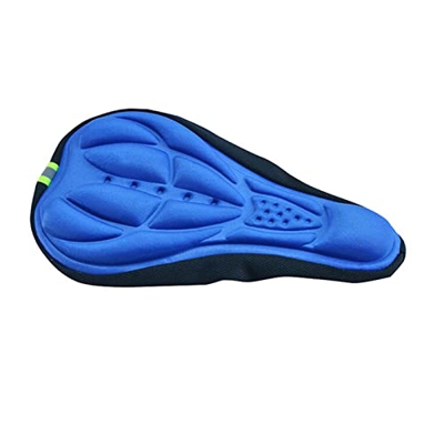 Dedbol Almohadilla de Asiento de Bicicleta de Gel 3D, Funda de Asiento de Bicicleta Suave, cojín de Asiento de Espuma cómodo, Accesorios de Bicicleta 