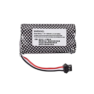 ZHOUHONG 7.4v 1300mAh 18650 Li-Ion batería SM-3P Enchufe con Cargador USB para Watch Gesture Sensing RC Stunt Car 1pcsbattery