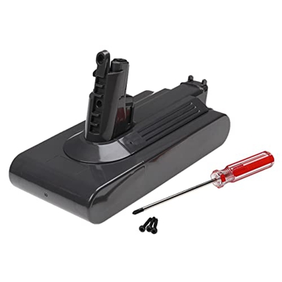 vhbw Batería compatible con Dyson V15 Detect Absolute Extra, Detect Total Clean aspiradora (3600 mAh, 25,2 V, Li-Ion, gris oscuro)
