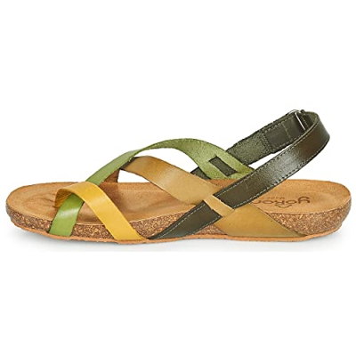 Sandalia Plana Ibiza 718 Verde