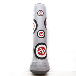 ULSUE Saco de Boxeo Inflable Saco de Boxeo Saco de Boxeo Inflable Niños Independientes Niños y Adultos (Color : Gray, Size : 160CM) características