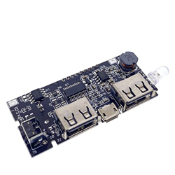 HJLIKE Módulo De Banco De Energía, Dual USB 5V 1A 2.1A para El Teléfono DIY Mobile Power Bank precio